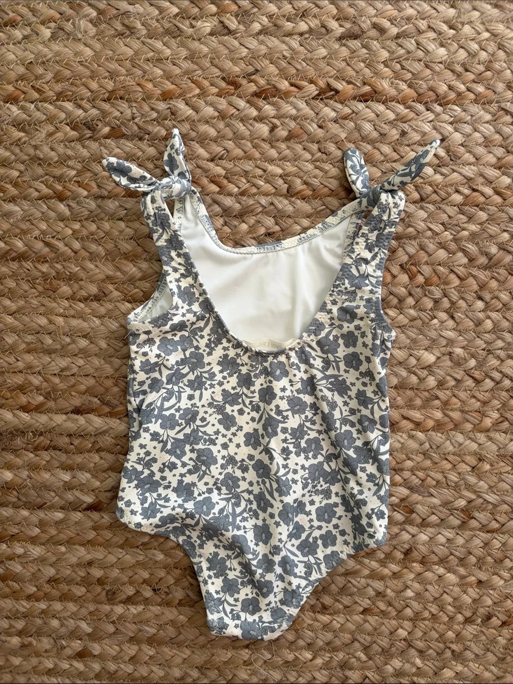 Zara Home baby girl floral one piece swim
